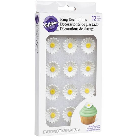 Buy The Wilton Icing Decorations Daisies At Michaels